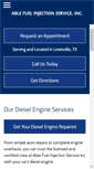 Mobile Screenshot of diesel-fuel-injection.com
